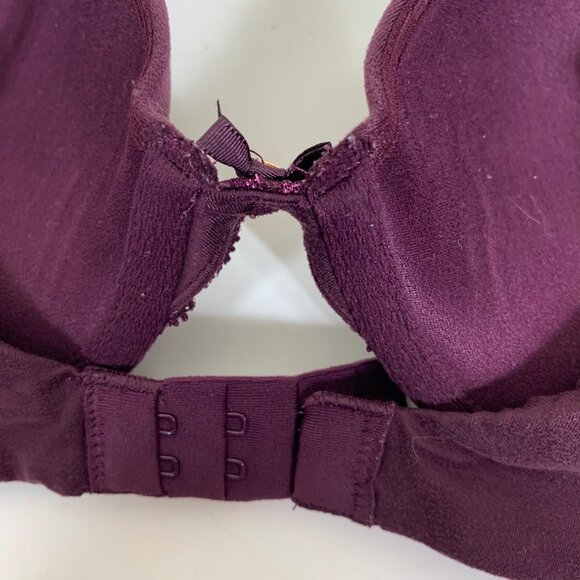Body by Victoria Push-up  Bra in Dark Purple - Size 32C - Picture 5 of 7